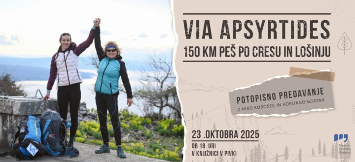 Pasica -  Potopisno predavanje: VIA APSYRTIDES